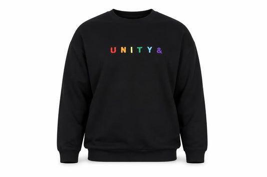 ASOS Men's Black Pullover Sweatshirt, M, Graphic Print