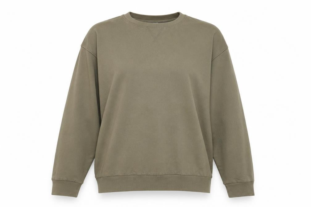 Zara Green Unisex Sweatshirt, L, Casual Pullover