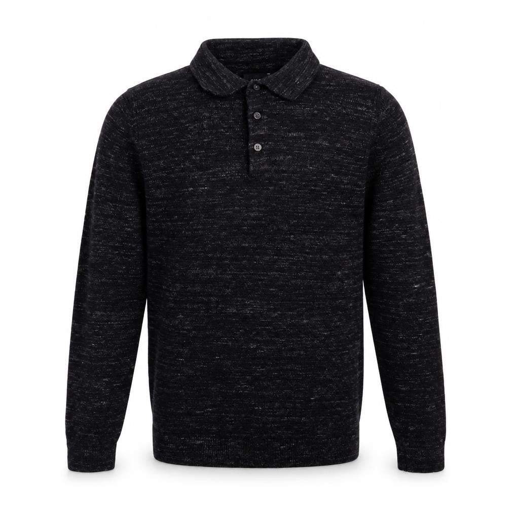 Next Men's Black Collared Jumper Size S