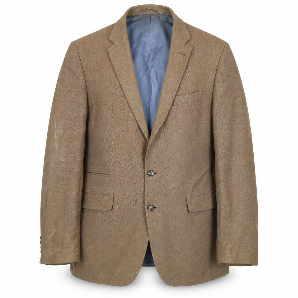 Marks & Spencer Men's Brown Blazer, Size 44L Classic Fit
