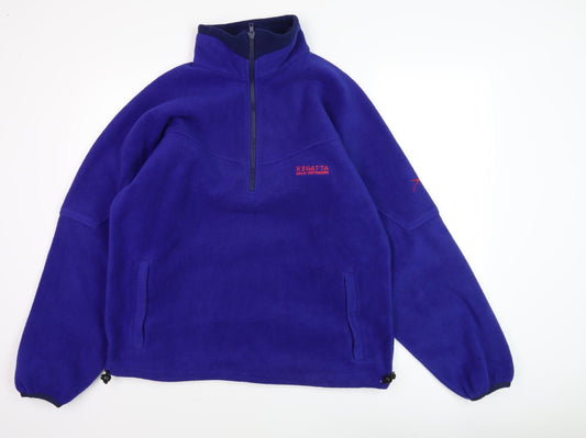 Regatta Blue Unisex M Lightweight Fleece Sweatshirt