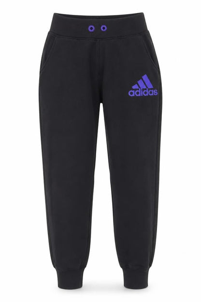 Front view of Adidas Women's Black XS Jogger Trousers
