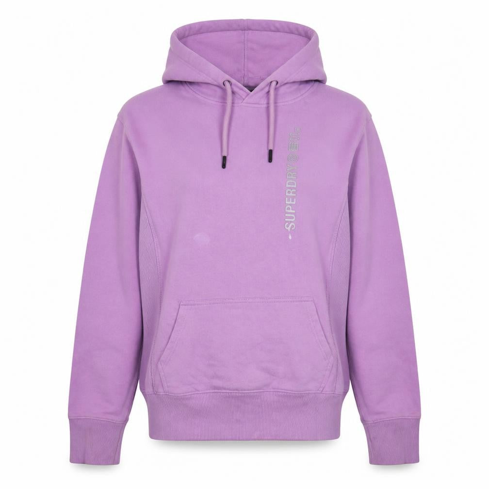 Superdry Unisex XS Purple Pullover Hoodie Long Sleeve