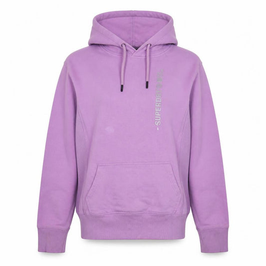 Superdry Unisex XS Purple Pullover Hoodie Long Sleeve