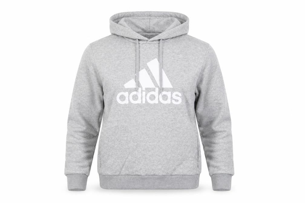 Adidas Women's Grey Pullover Hoodie M
