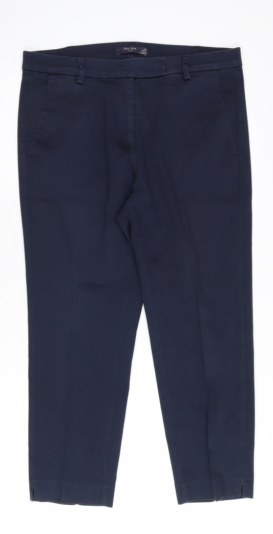Marks and Spencer Women's Blue Trousers Size 12