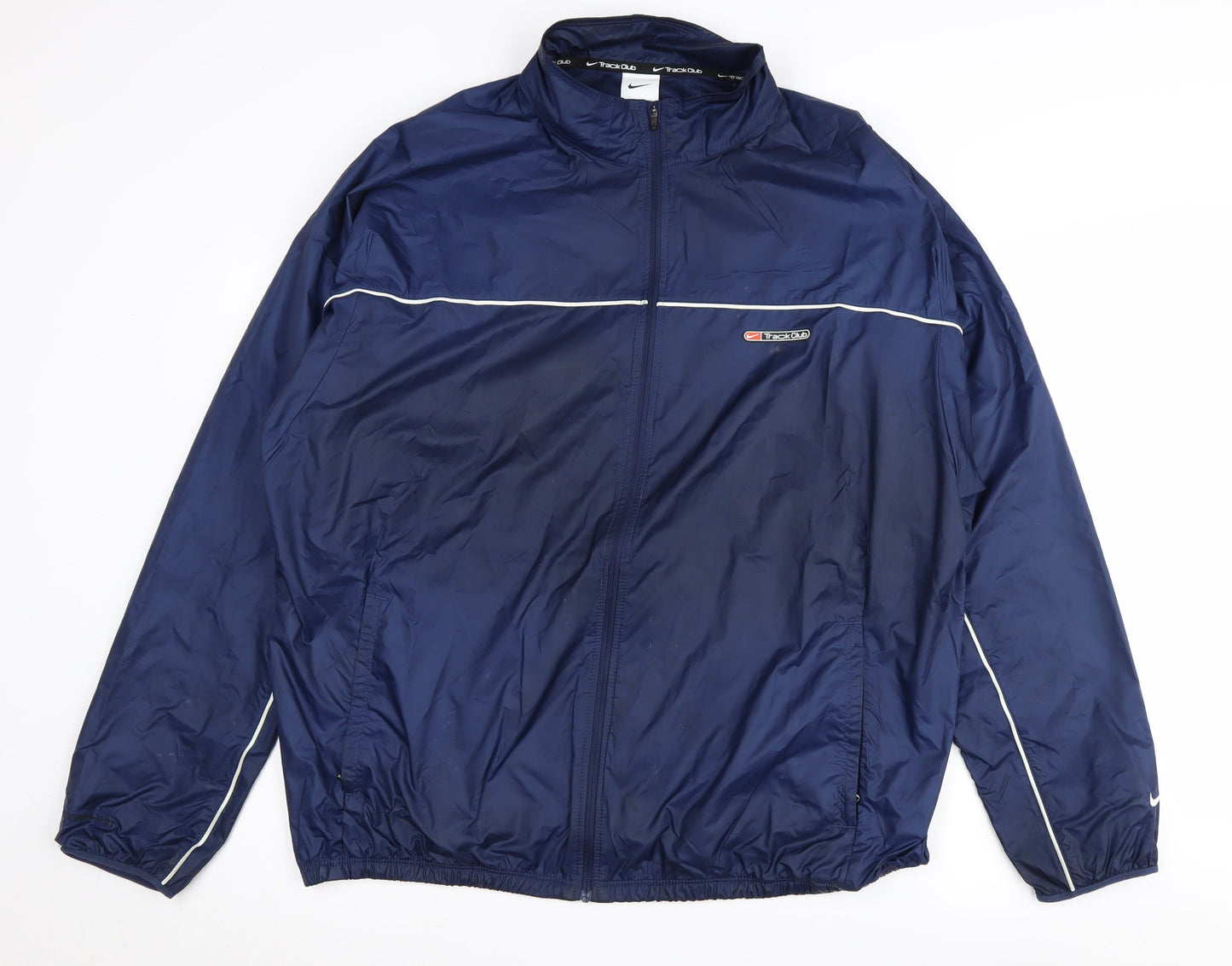 Nike Men's Blue XL Windbreaker Jacket