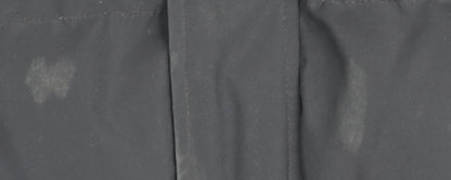 JamesonCarter Men's Black Puffer Jacket L Hooded