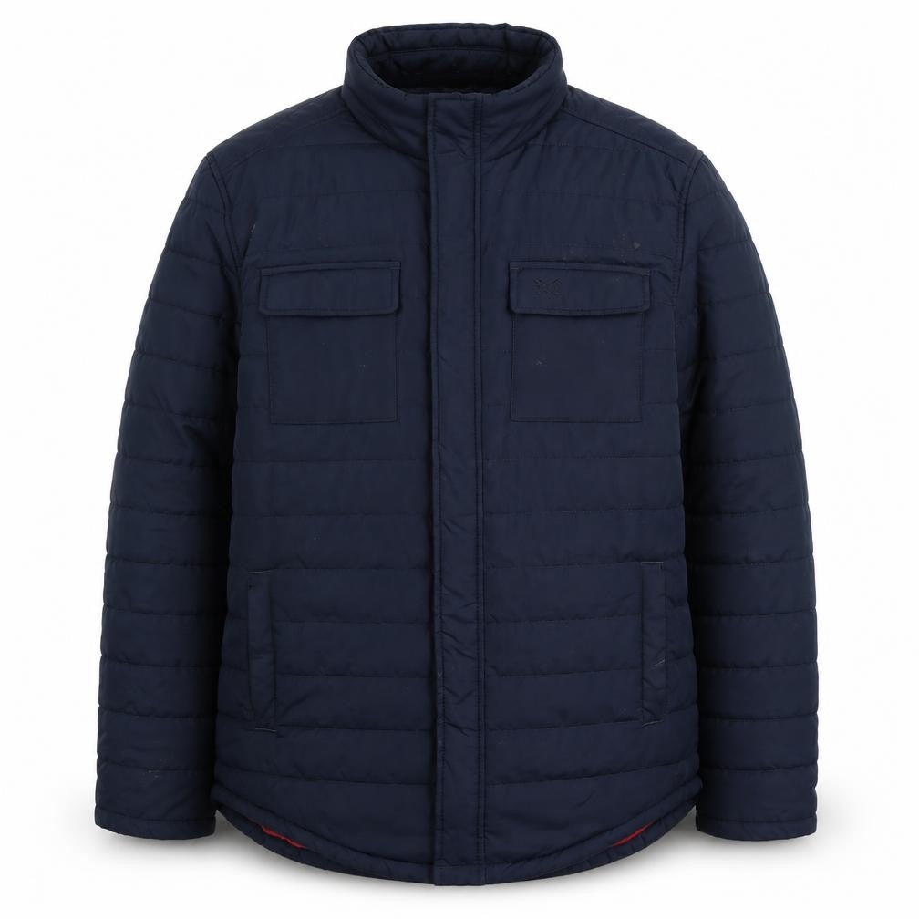 Crew Clothing Company Men's Blue 2XL Puffer Jacket