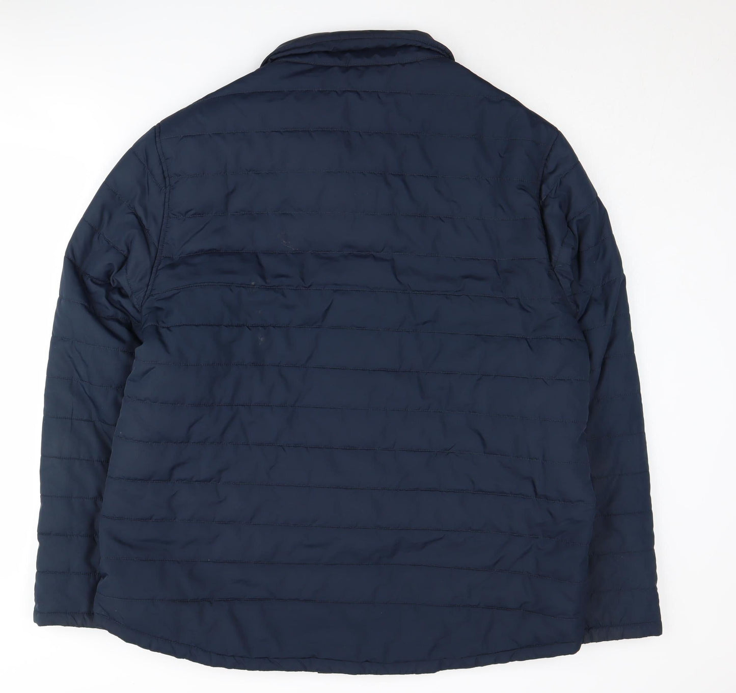 Crew Clothing Company Men's Blue 2XL Puffer Jacket