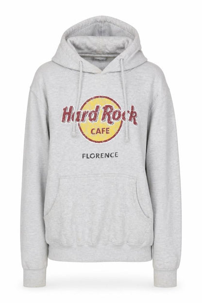 Hard Womens Rock Cafe Grey Pullover Hoodie S