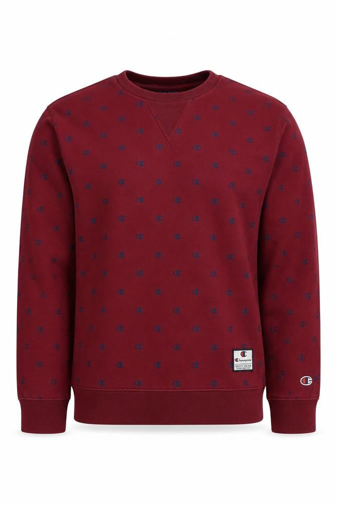 Champion Men's Red Graphic Sweatshirt S