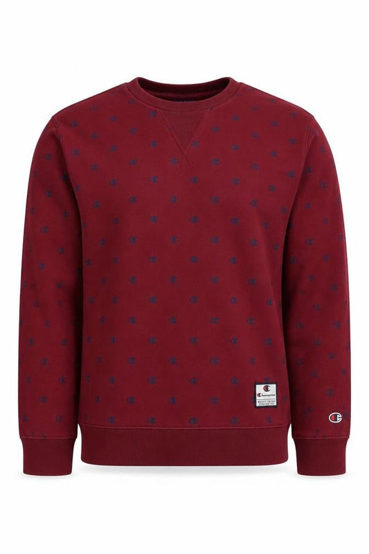 Champion Men's Red Graphic Sweatshirt S