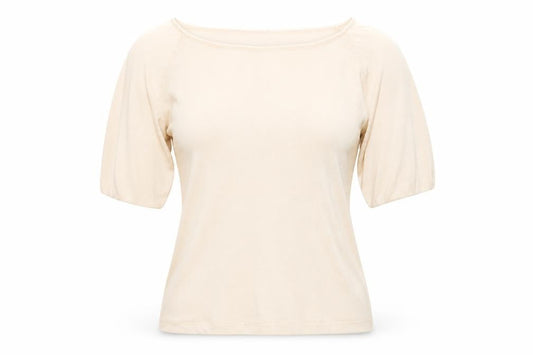 Animale Women Beige 3/4 Sleeve Knit Top - Size M