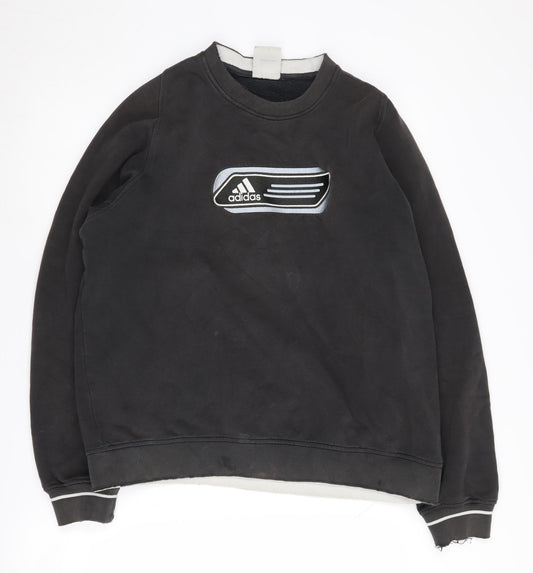 Adidas Men's Black M Pullover Sweatshirt