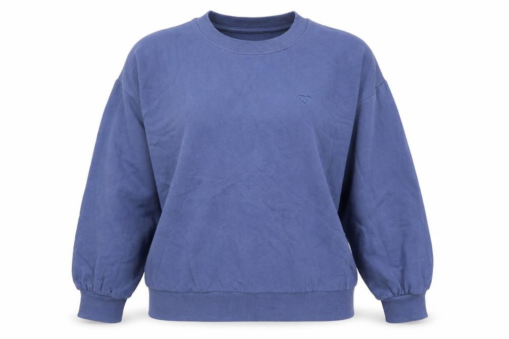 Miss Selfridge Women's Blue Pullover Sweatshirt Size M