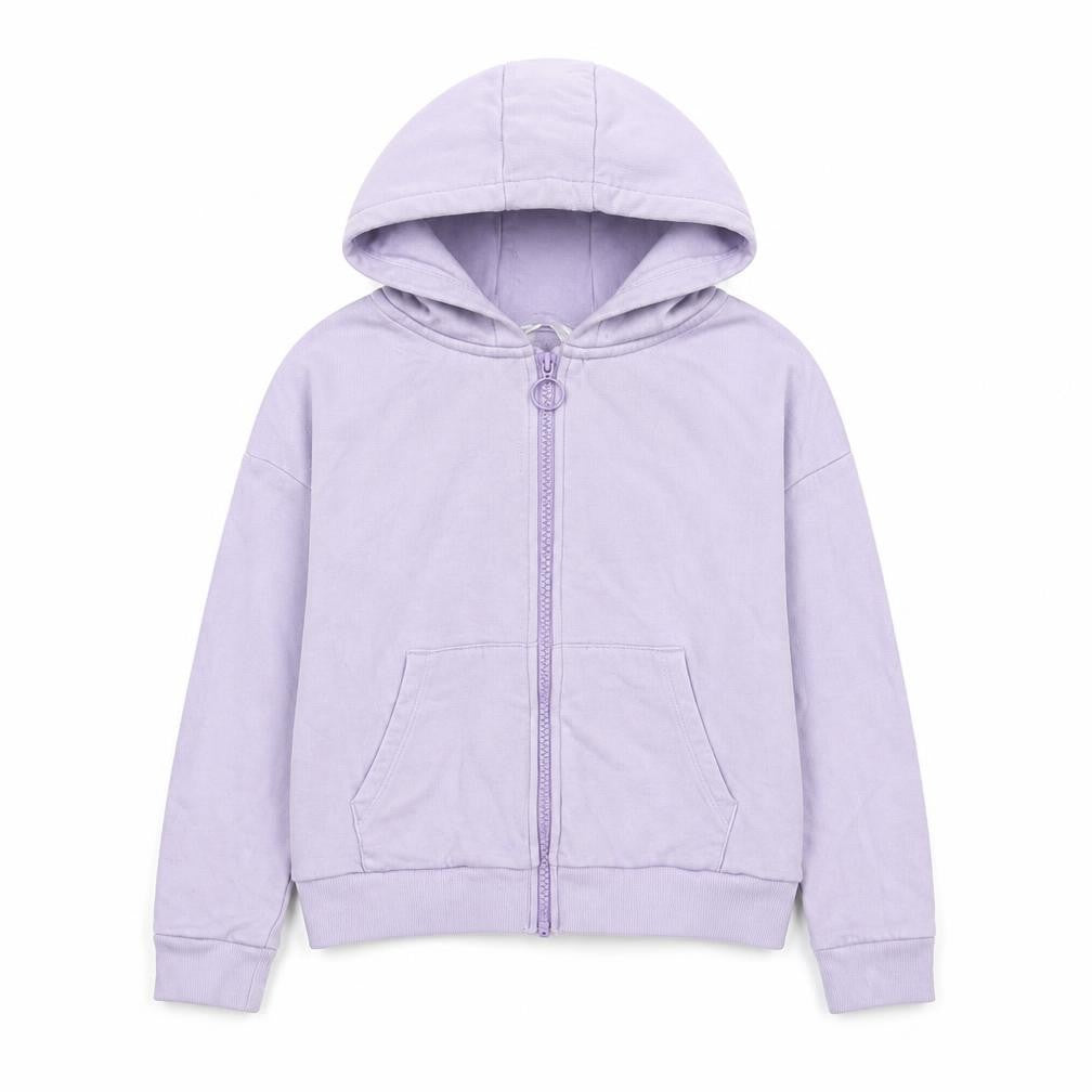 Marks & Spencer Girls Purple Full Zip Hoodie, Size 11-12
