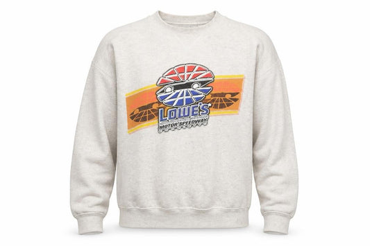 Santee Mens Grey Motorsports Graphic Sweatshirt M