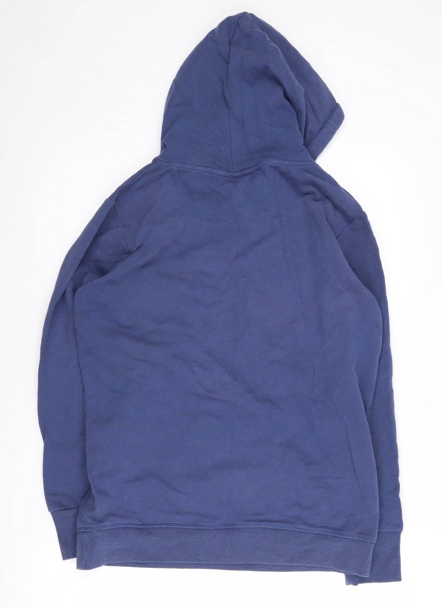 Crane Men's Blue Medium Pullover Hoodie with Logo