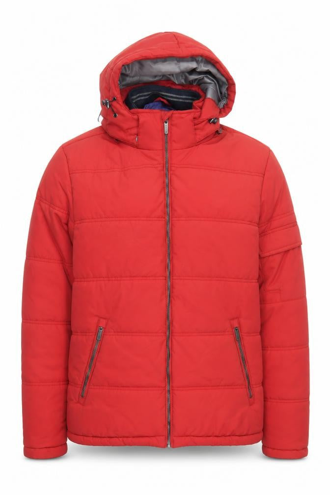 Brook Taverner Men's Red Puffer Jacket Size 42