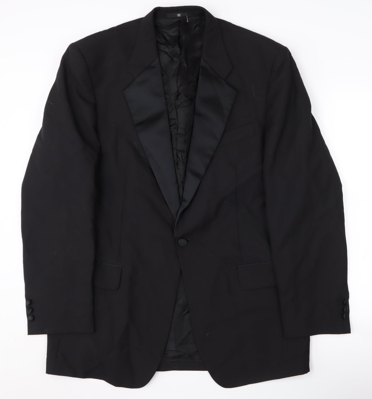 Ciro Citterio Men's Black Tuxedo Blazer, Size 40L