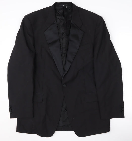 Ciro Citterio Men's Black Tuxedo Blazer, Size 40L