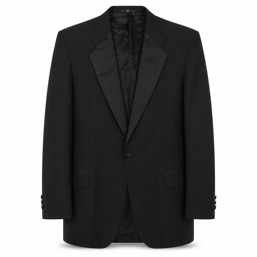Ciro Citterio Men's Black Tuxedo Blazer, Size 40L