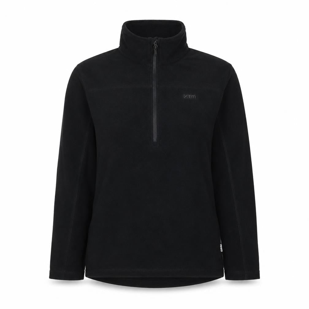 XTM Black Unisex Adults Fleece Pullover Sweatshirt
