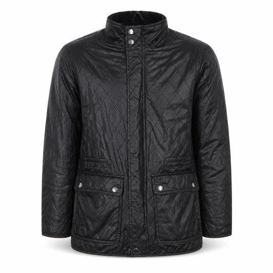 Gryphon Men's Black Quilted Jacket M Casual