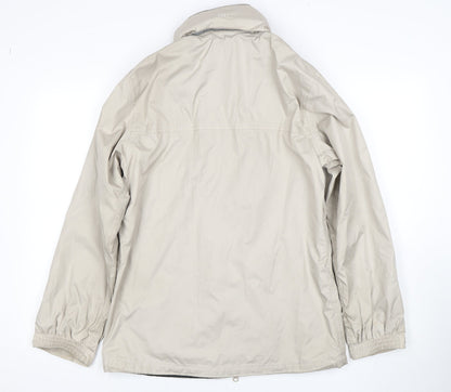 Hi Womens Gear Beige Waterproof Jacket Size 10