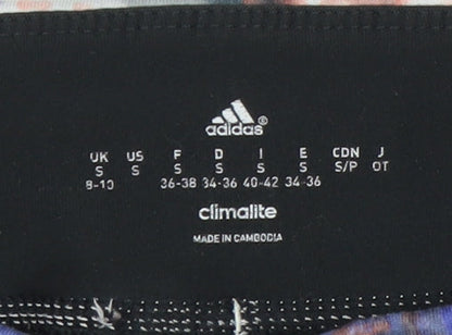 Close-up detail of Adidas Women's Multicoloured S Running Leggings