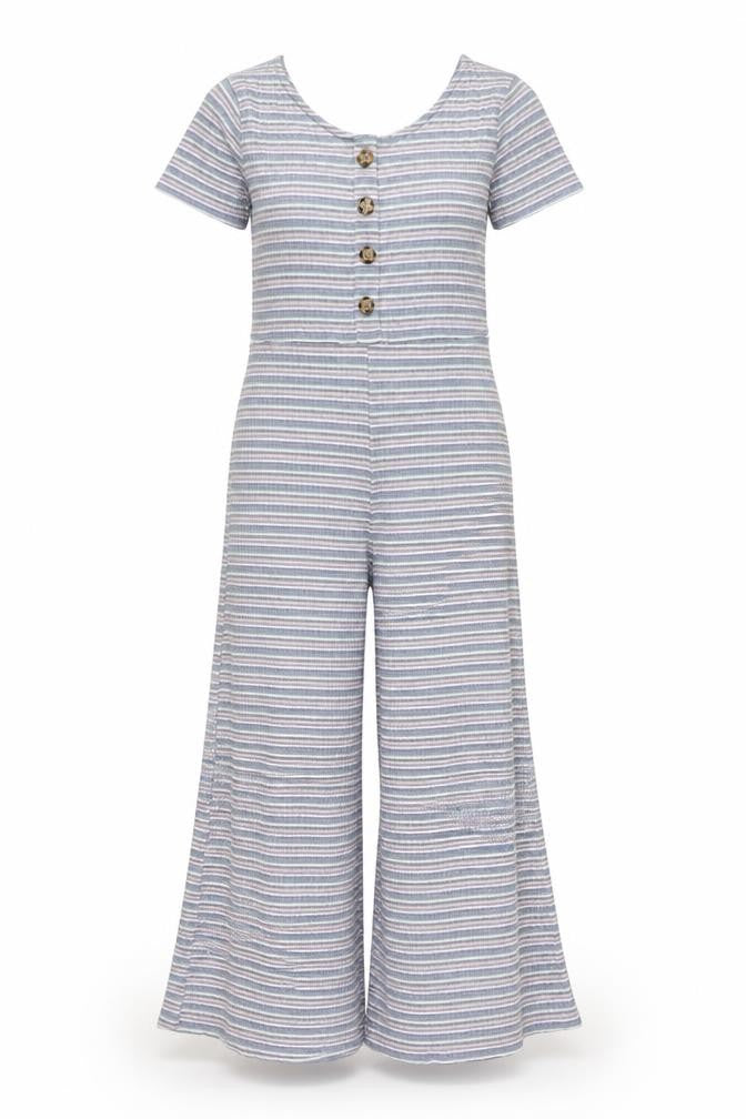 Art Class Women's Multicoloured L Striped Jumpsuit