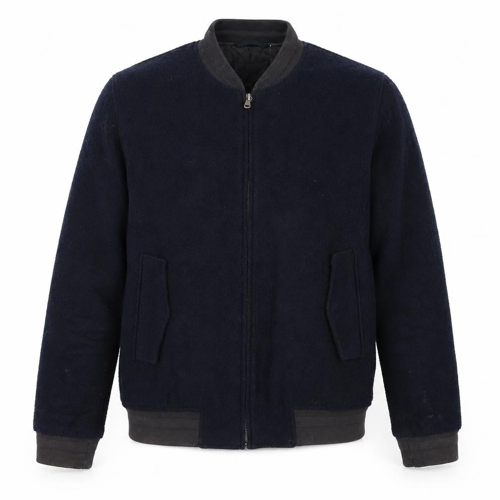 Jigsaw Men's Black Bomber Jacket Size S Casual