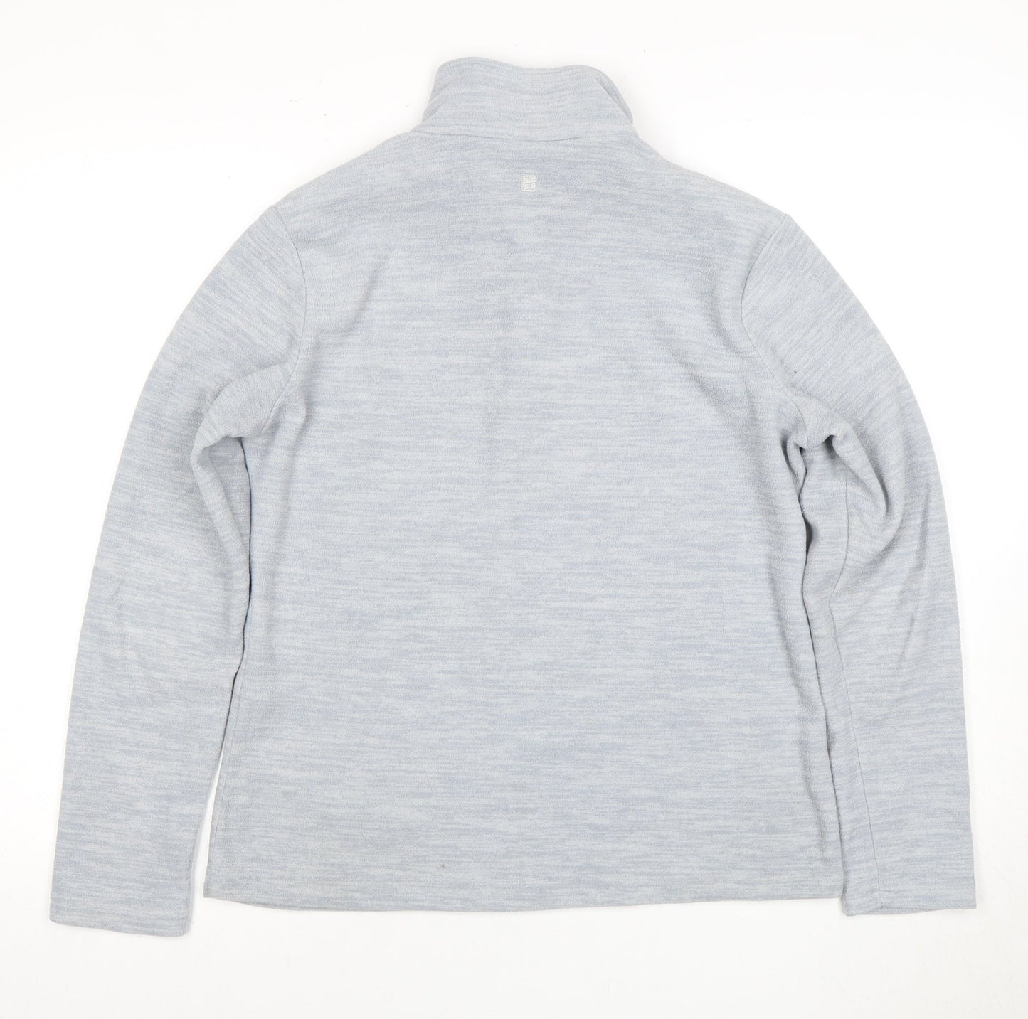 Mountain Warehouse Women's Grey Mock Neck Sweatshirt - Size 12