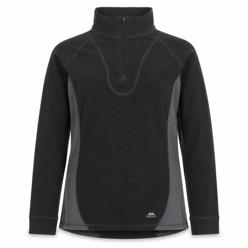 Trespass Unisex Black M Pullover Fleece Sweatshirt