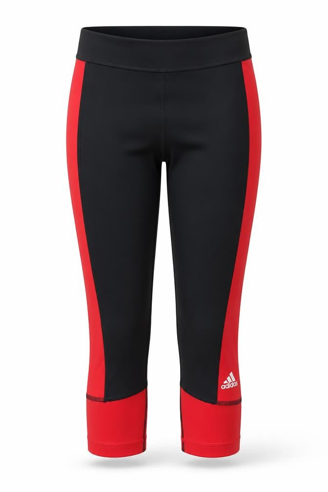 Adidas Women's Black XS Cropped Running Leggings