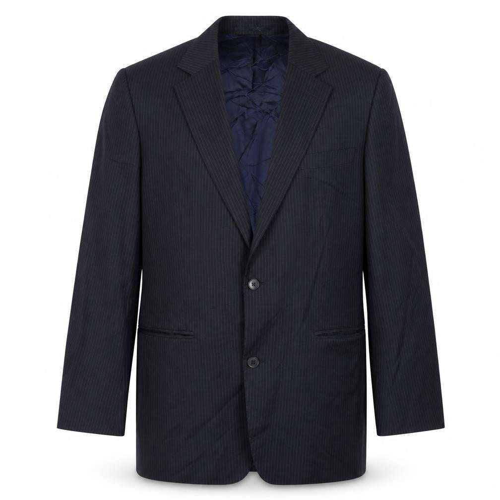 Jaeger Men's Blue Blazer, Size 38R, Wool Jacket