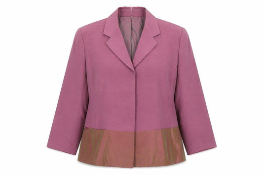 Laura Ashley Women's Purple Suit Jacket Size 12
