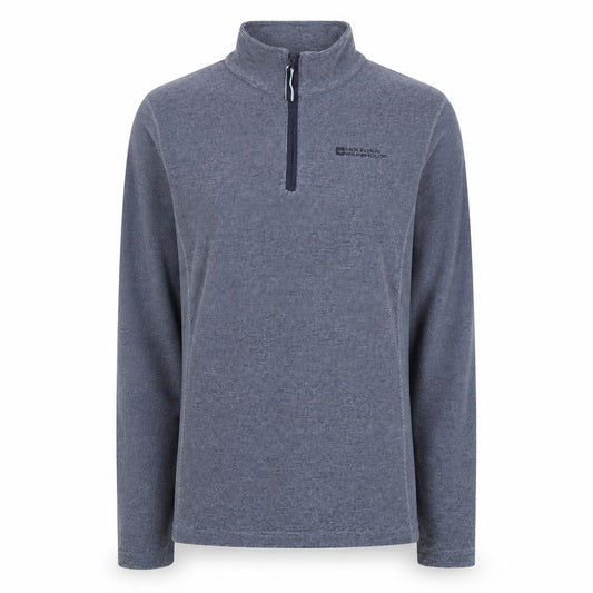 Mountain Warehouse Women's Blue Lightweight 1/2 Zip Sweatshirt