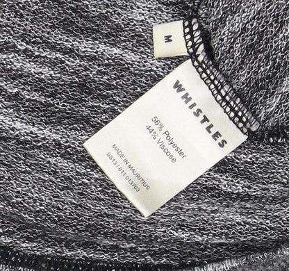 Whistles Women's Grey Jumper M Round Neck