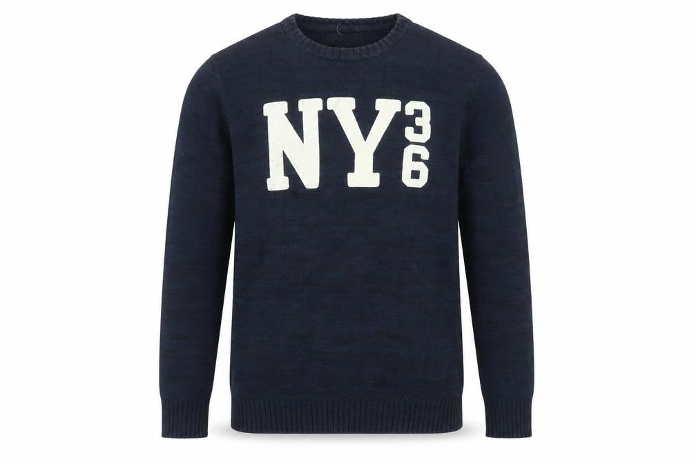 H&M Men's Blue Pullover Jumper M - Casual Style