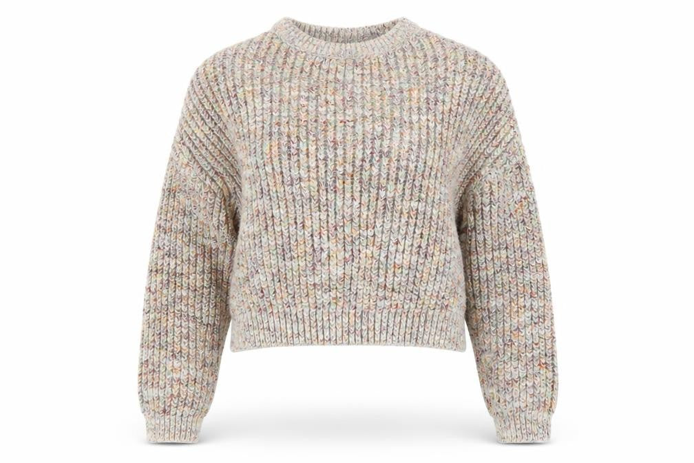 H&M Women's Multicoloured Chunky Knit Jumper S