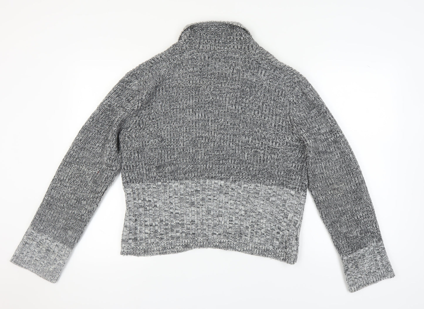 Casual Club Women's Grey Collared Cardigan Size 18