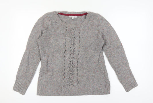 Marks and Spencer Women's Grey Pullover Jumper Size 10