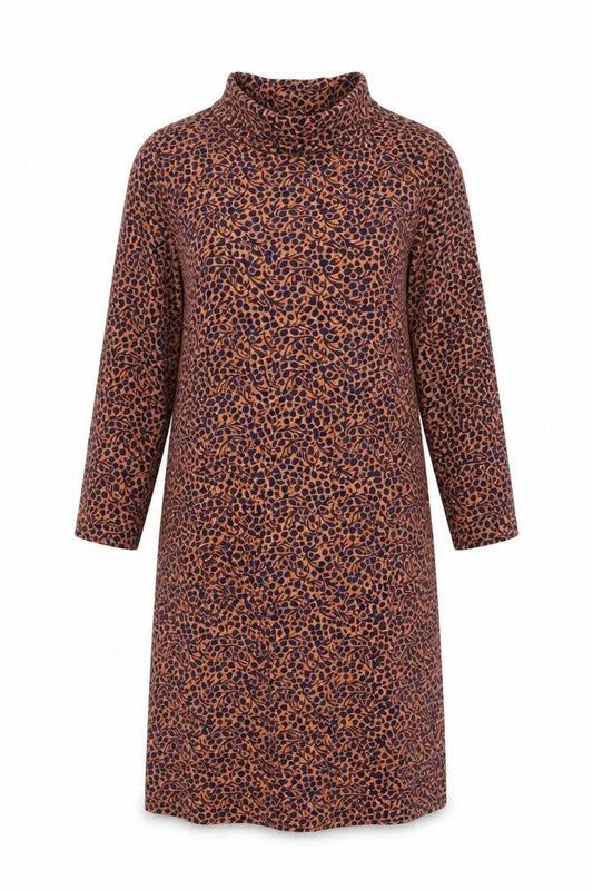 White Stuff Women's Brown Shift Dress Size 12
