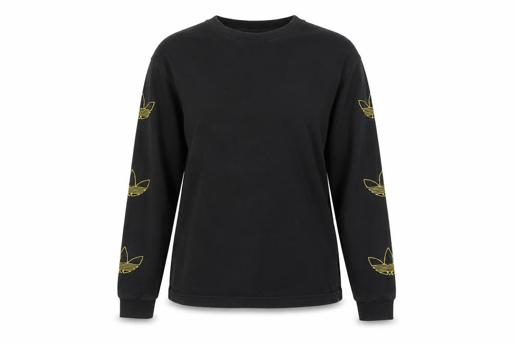Adidas Black Unisex Medium Logo Sweatshirt