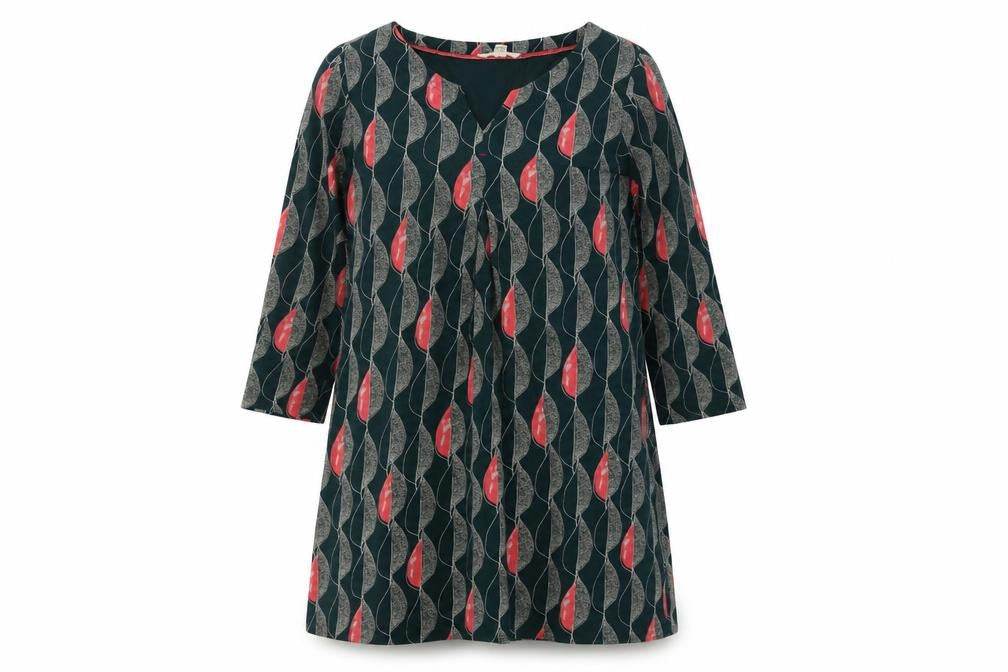 White Stuff Women's Multicoloured 3/4 Sleeve Dress
