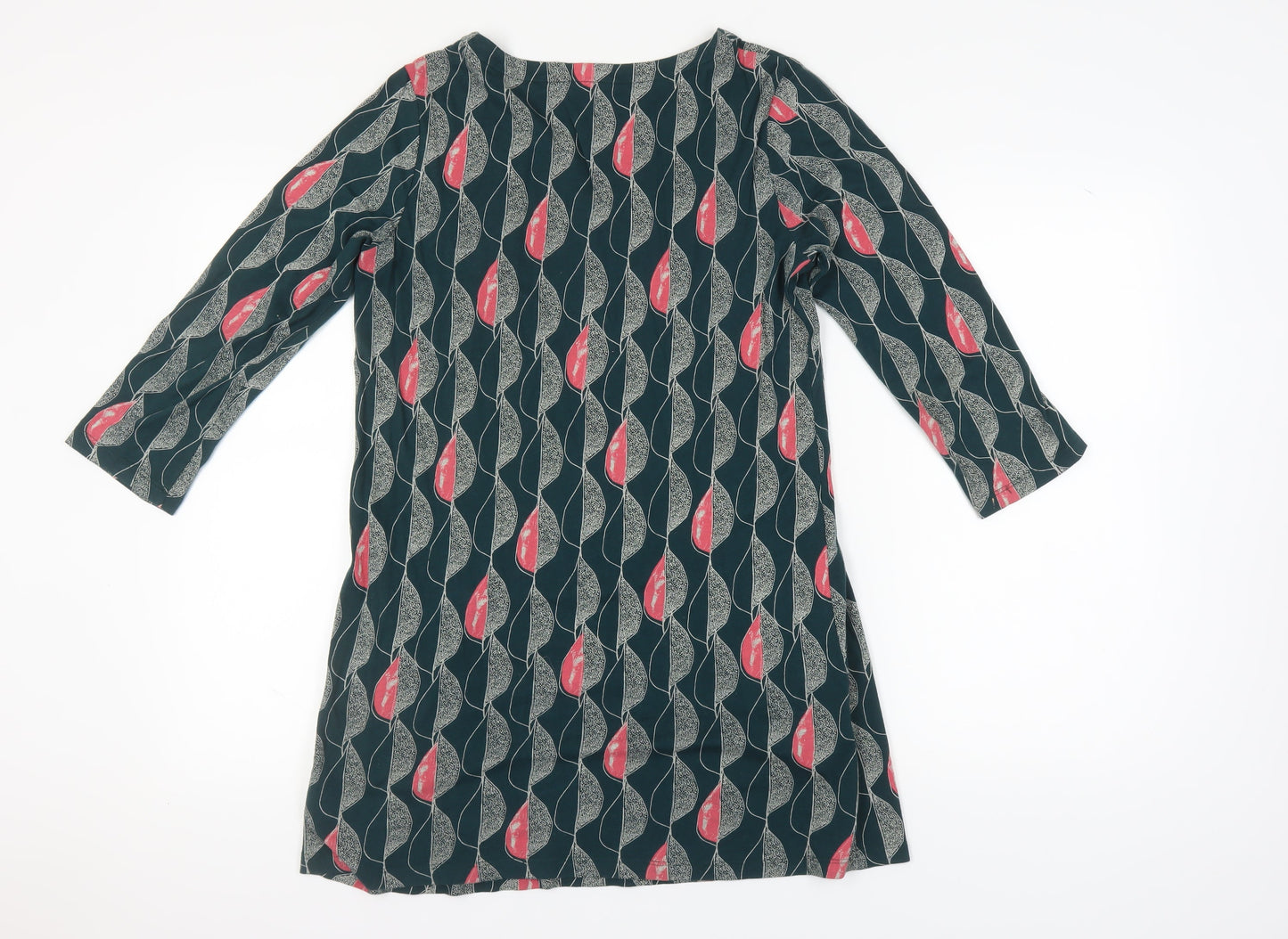 White Stuff Women's Multicoloured 3/4 Sleeve Dress