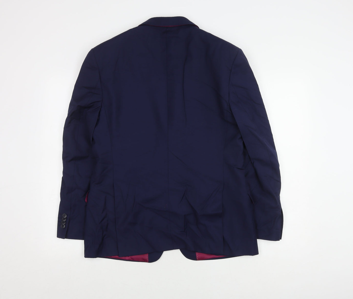 Performance Suit Men's Blue Jacket Size 40 Regular Fit