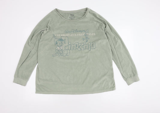 Disney Women's Green Pinocchio Nightshirt - Size 14
